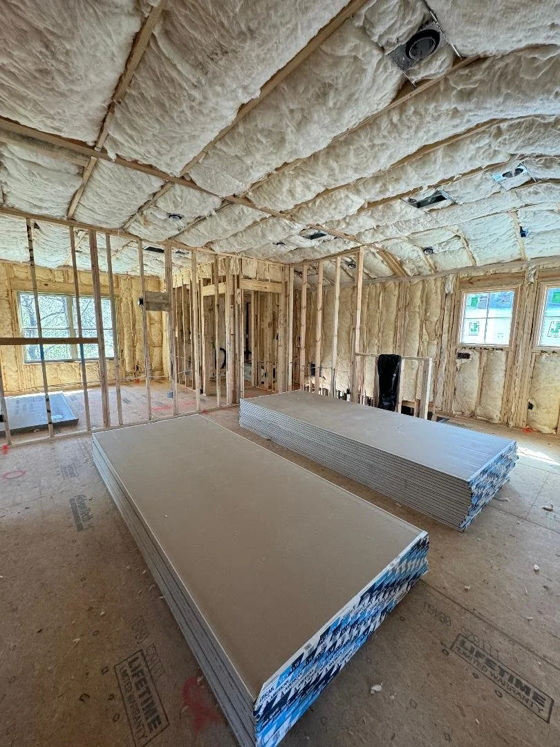 Batt Insulation & Tyvek