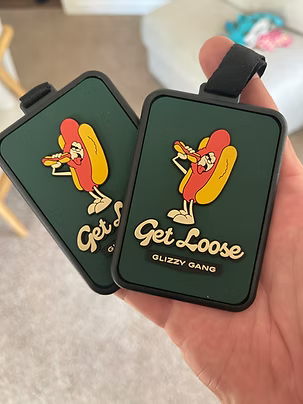 Glizzy Gang Bag Tag