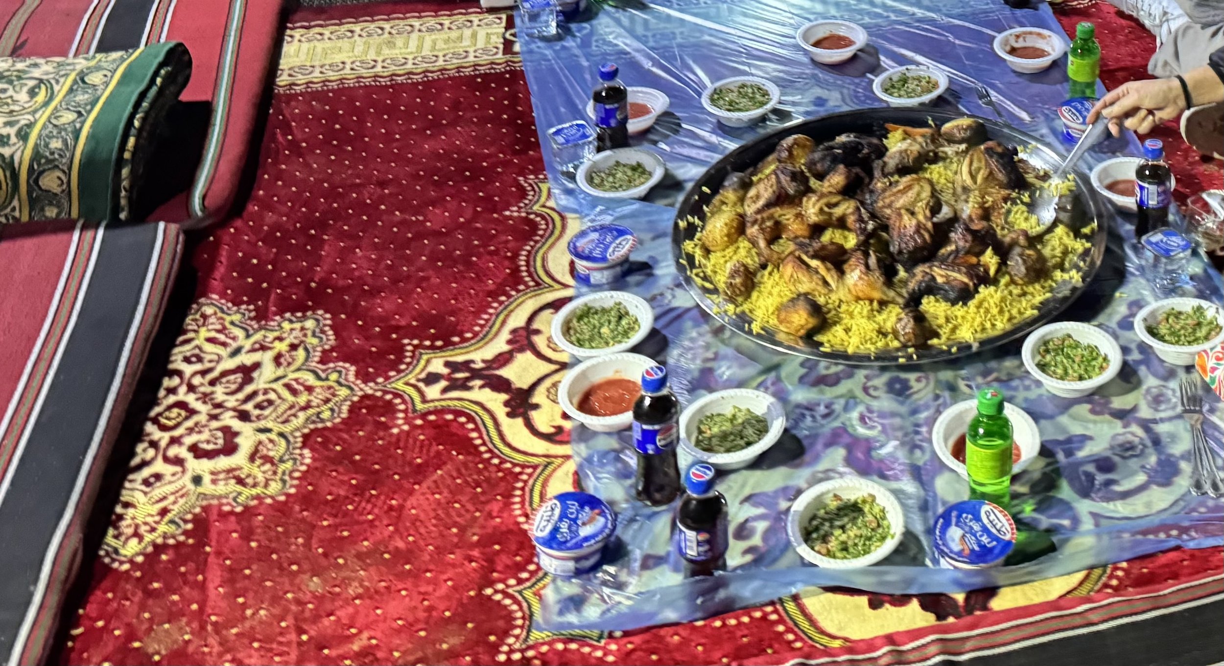 Bedouin Dinner - 
Petra,  Jordan



