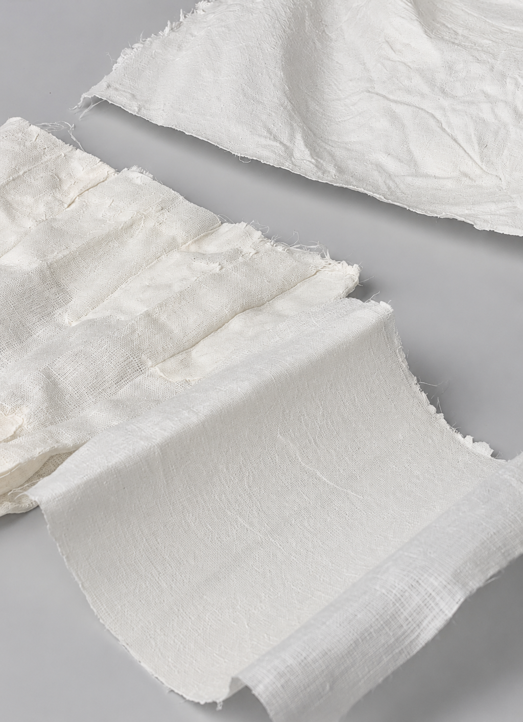 Plaster applied over linen