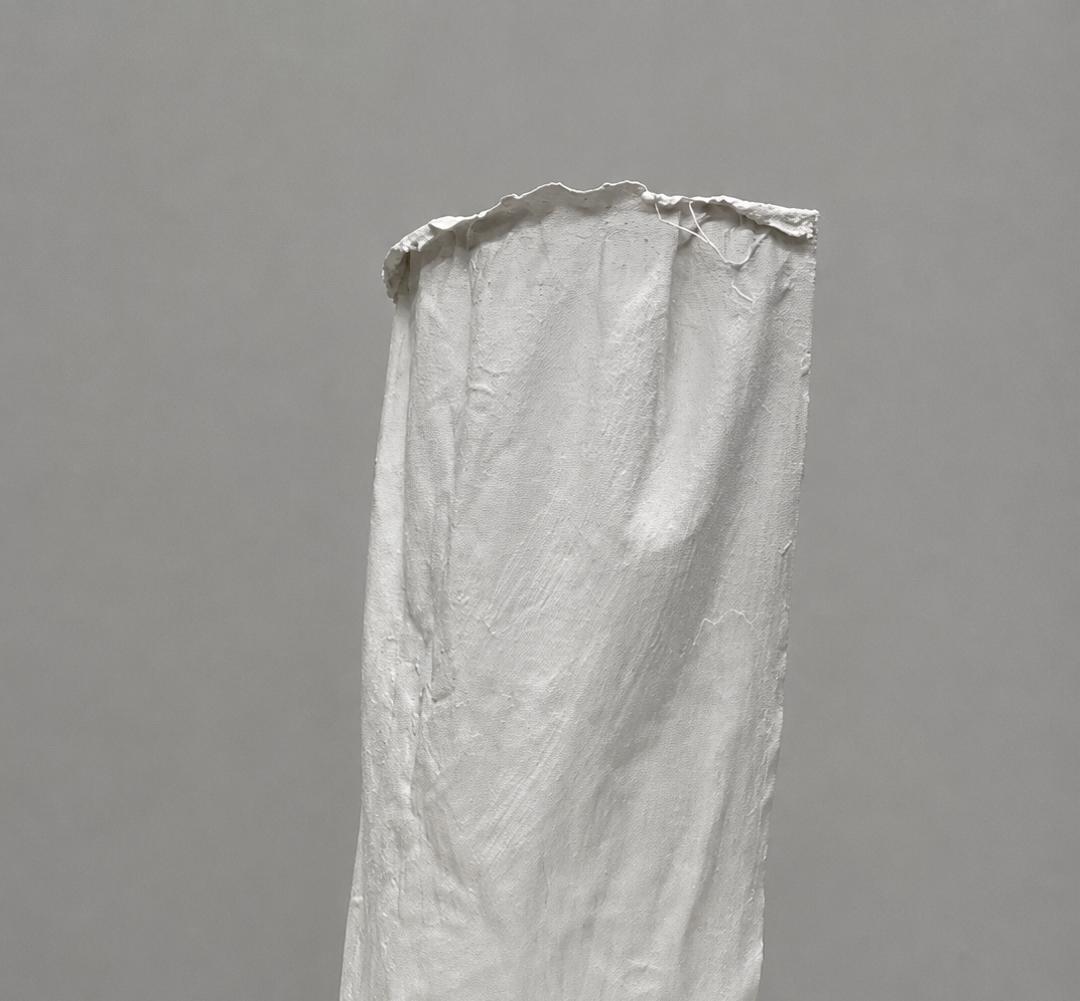 Plaster applied over linen