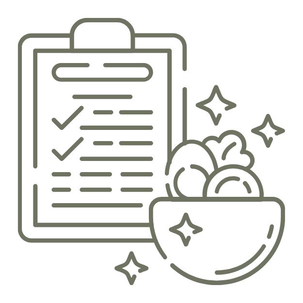 Holistic wellbeing checklist at The Healing Meadow Naturopathy, representing personalised treatment plans and food-based health support in Wellard WA.
