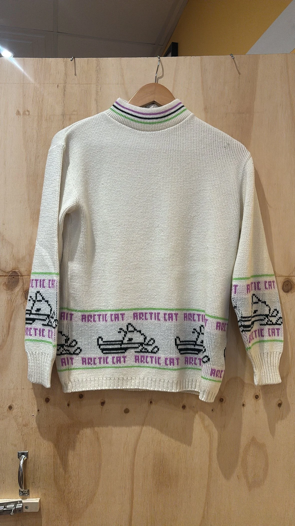 70'S ARCTIC CAT KNIT SWEATER
