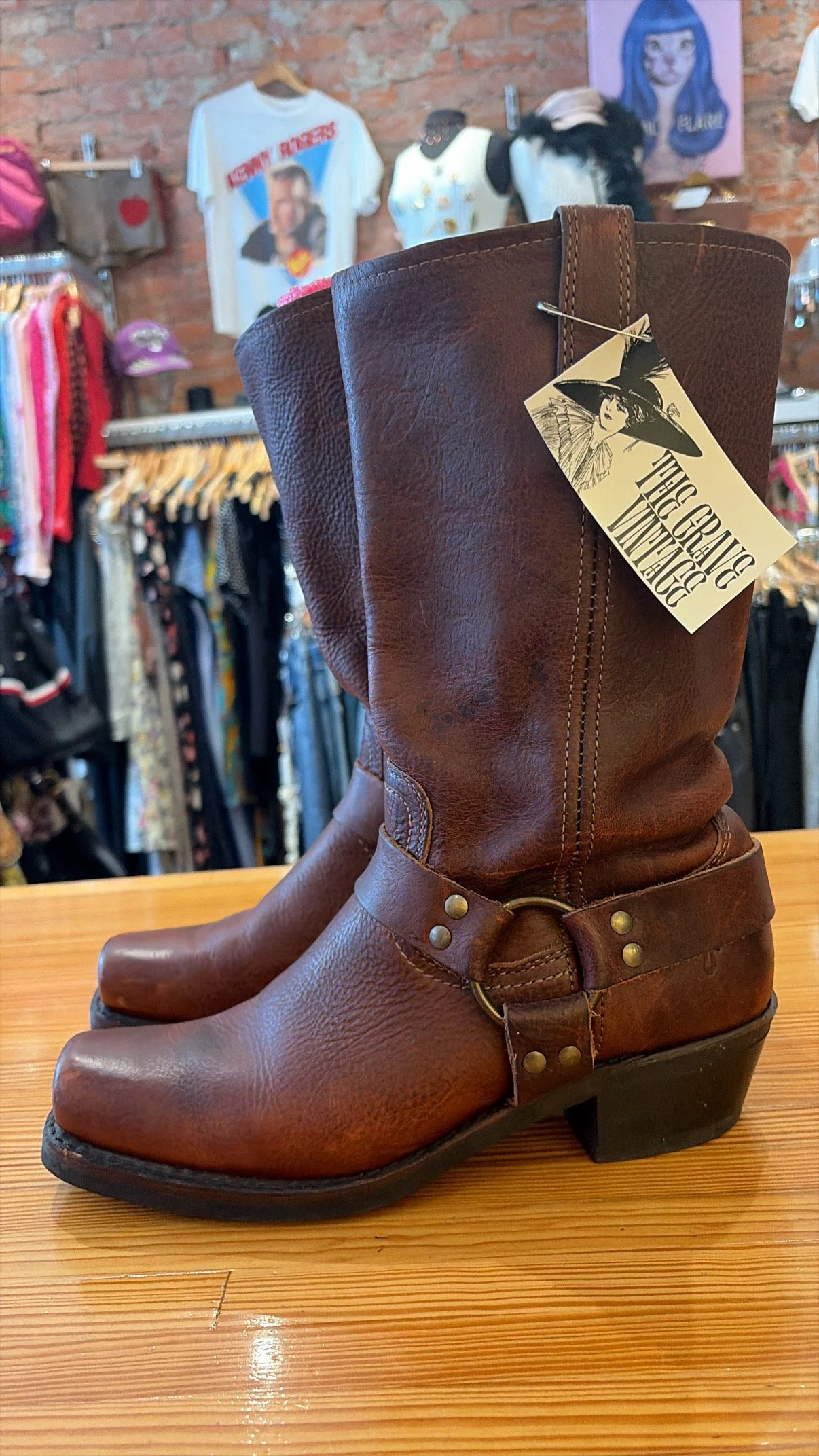 FRYE MOTORCYCLE BOOTS