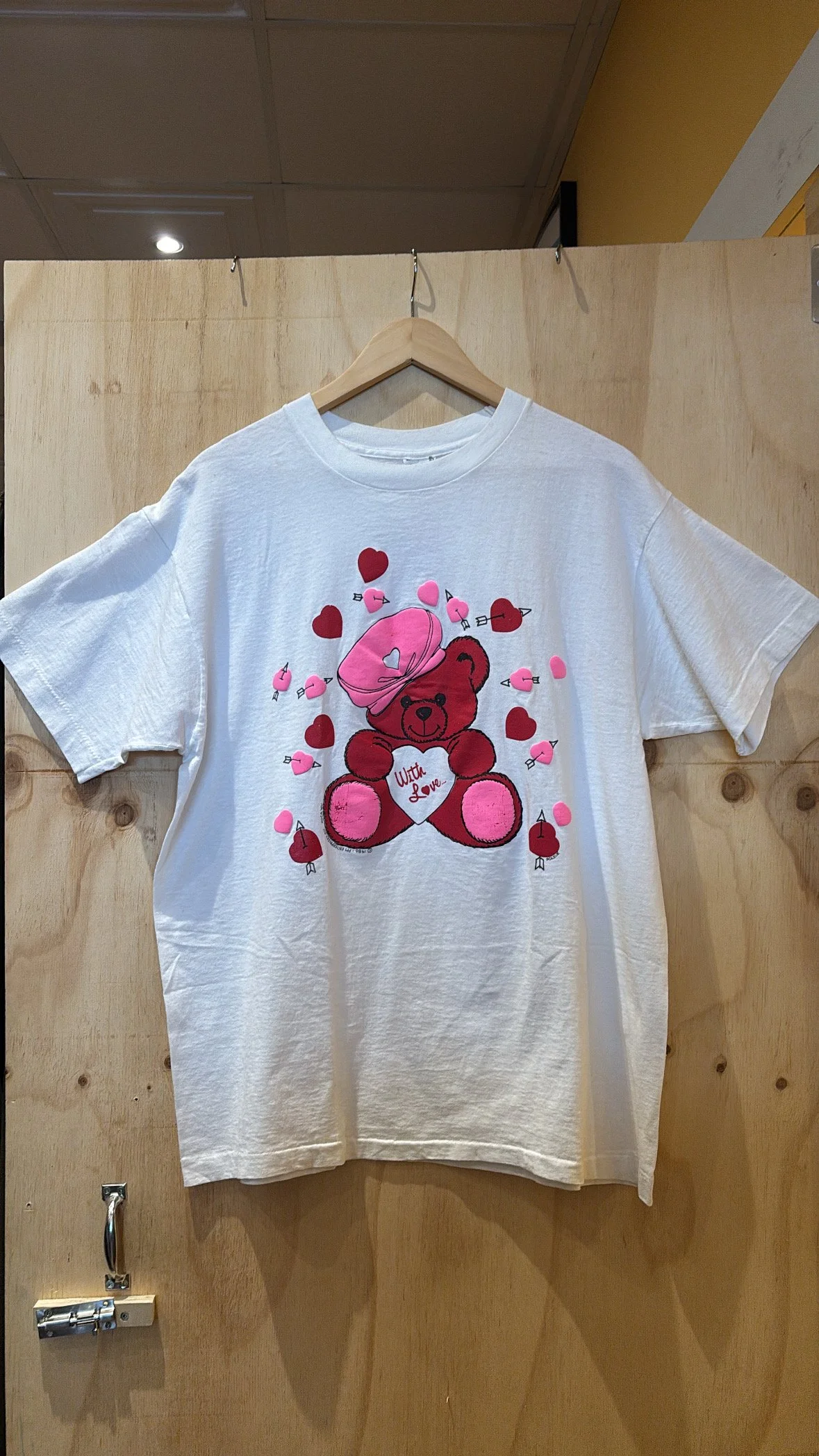 1986 TEDDY VALENTINE TEE