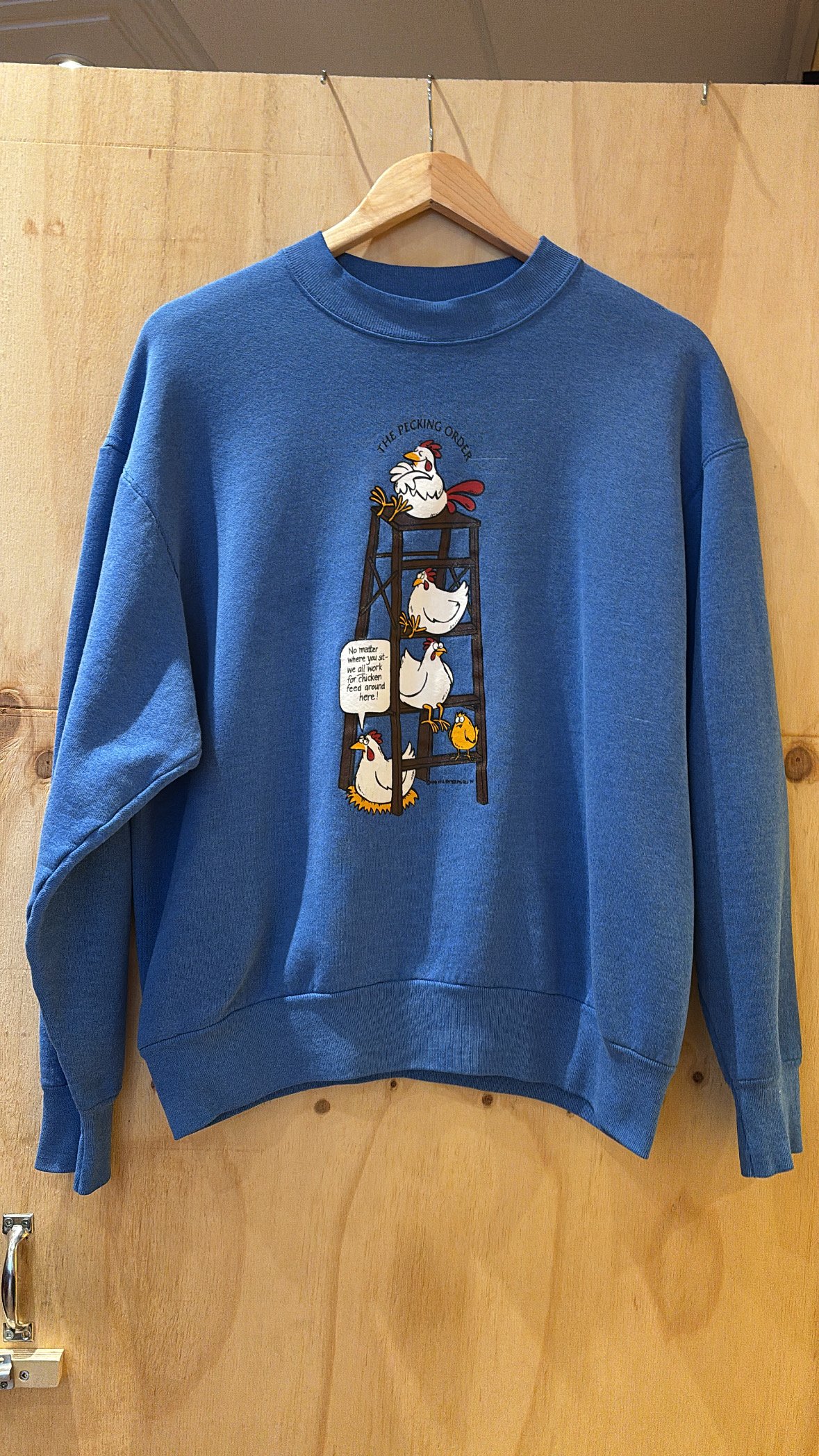 1994 CHICKEN GRAPHIC CREWNECK