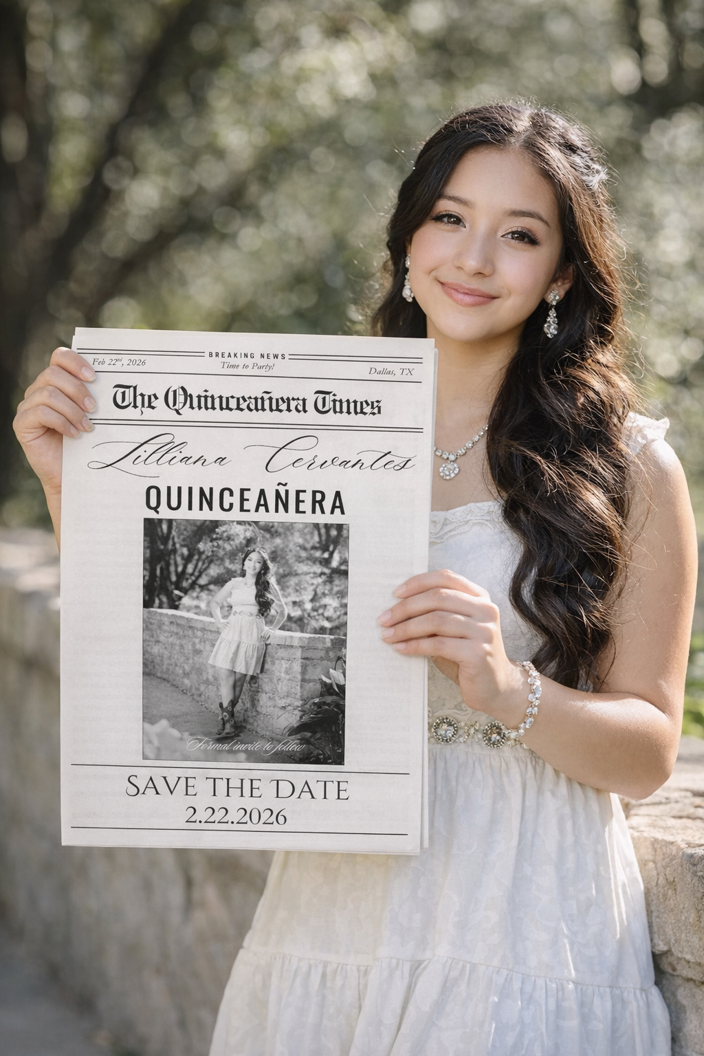 quince-holding-her-save-the-date-newspaper.png