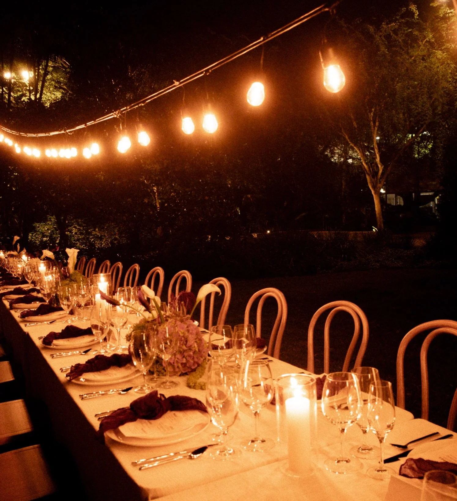 Dinner under the lights

Venue: @miamibeachgarden @miamibeach_garden_events
Photography: @sofiperazzo 
Florals: @intertwinefloral
Chef: @fakiundow 
DJ: @shift___ 
Lighting: @ionitstudios 
Rentals: @rumbaseventrentals 
Makeup: @marcoartistry 
Hair: @v