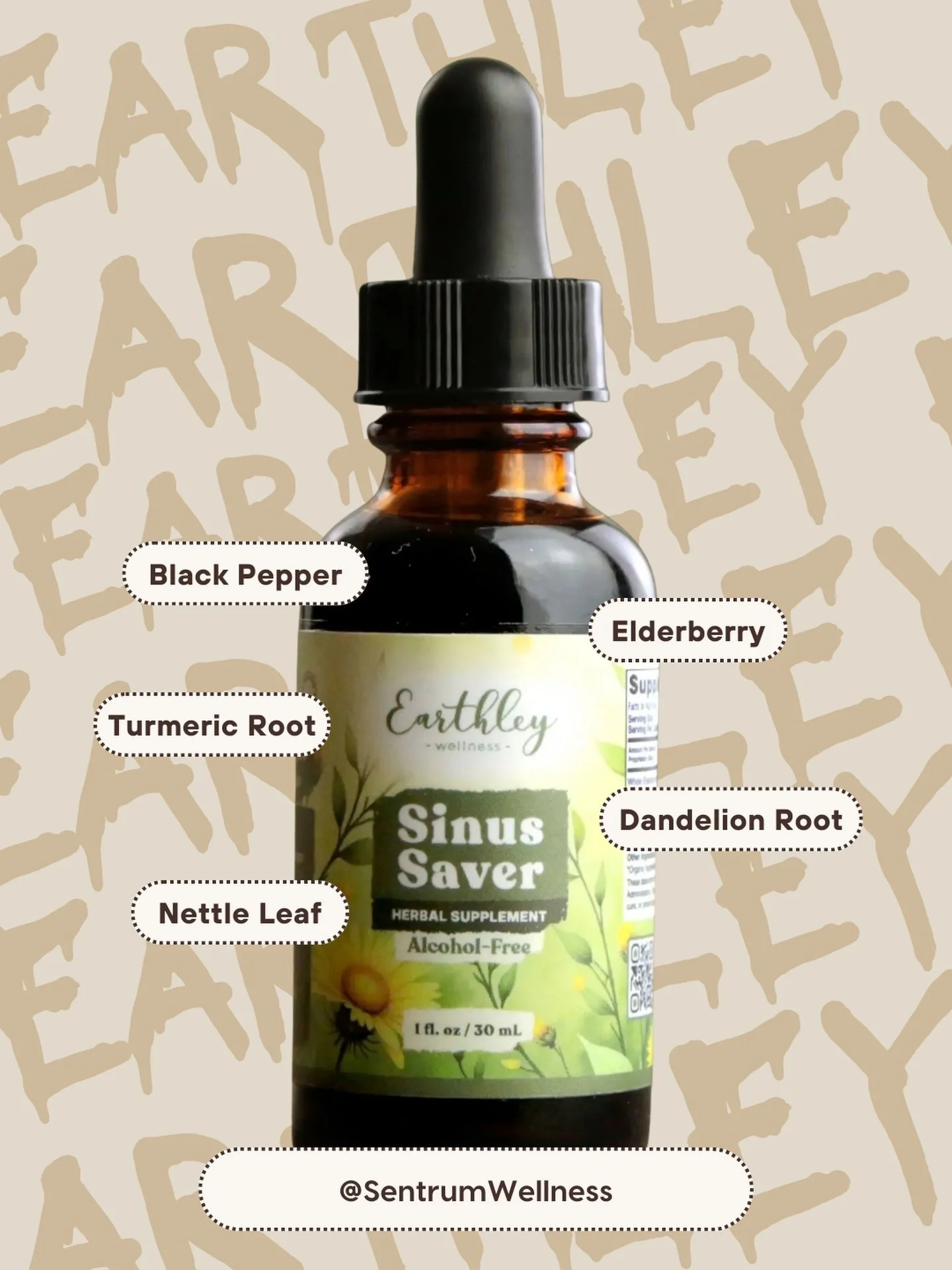 Pollen season has officially arrived in the Carolinas 🤧
&hellip;and if your sinuses can feel it already, you&rsquo;re not alone.

One of our favorite natural supports during this time of year is Earthley Sinus Saver. This herbal blend is designed to