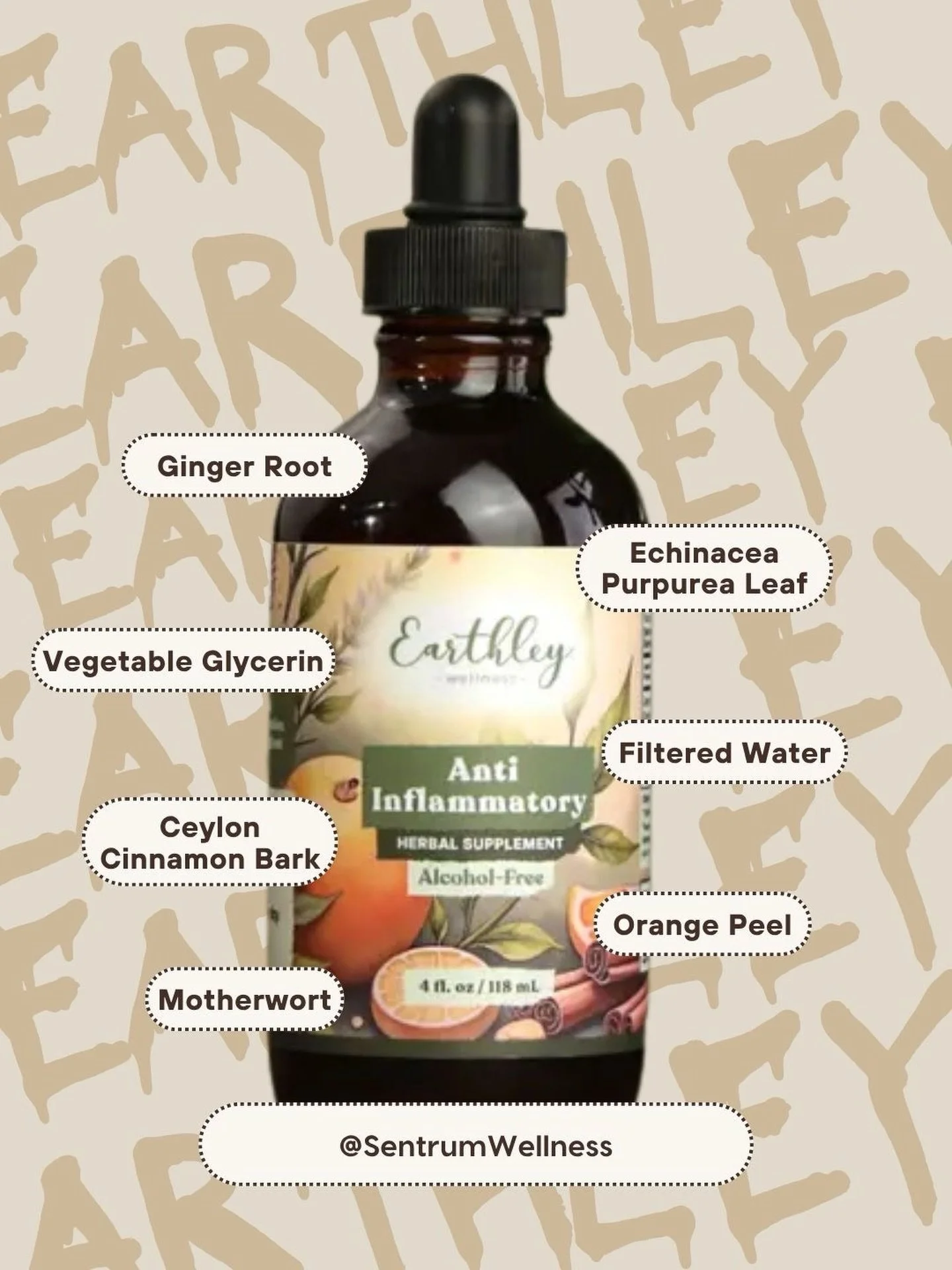 Feel the difference between visits 🪴 

Chiropractic care aligns your body - this herbal blend helps calm inflammation + support recovery so progress continues at home.

🫚 Ginger + cinnamon for comfort
🌸 Echinacea for full-body support
💧 Take dail