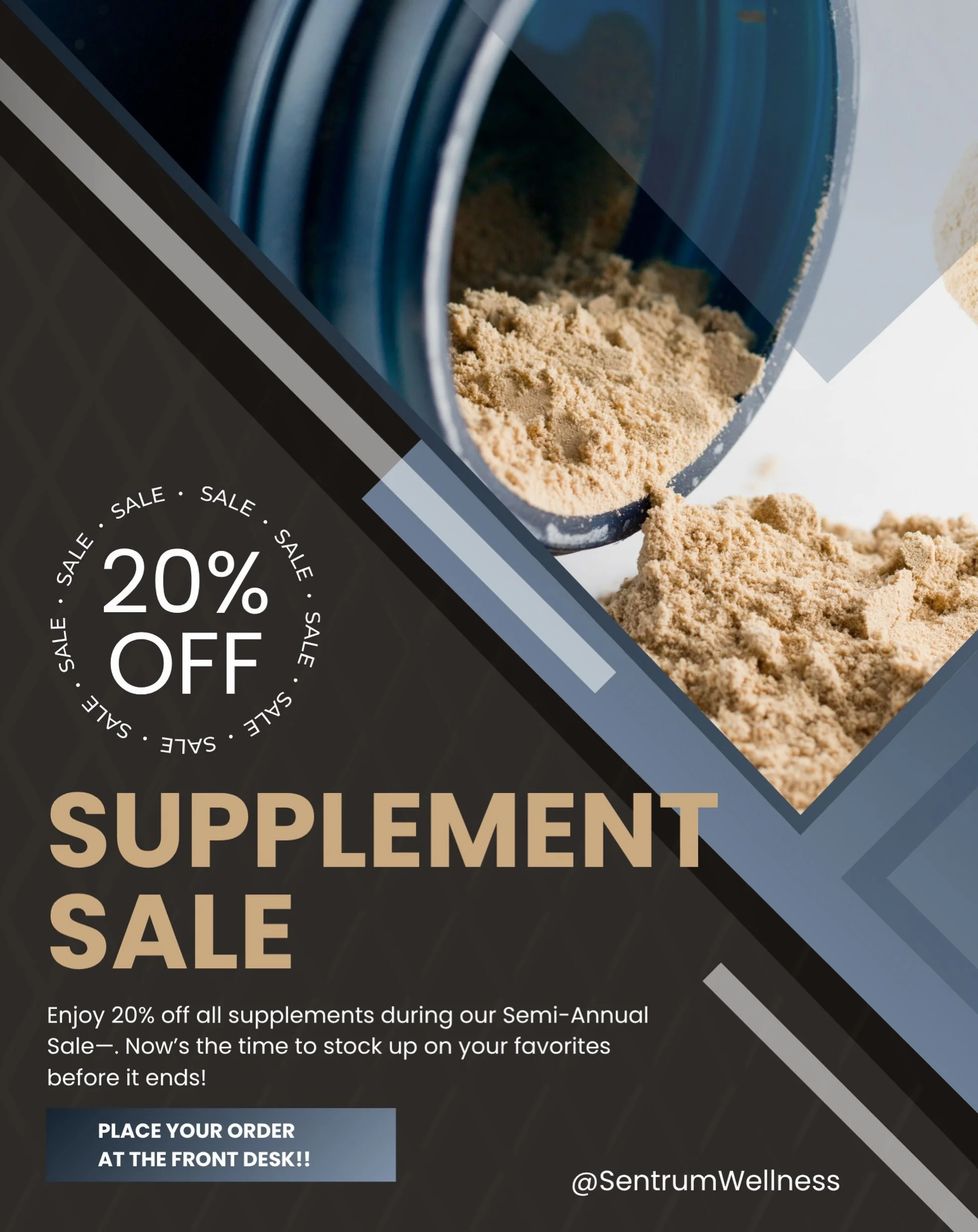 Big savings this week 💪
Stock up on your favorites while the sale lasts! 
📲 Call in at 704-910-0606 or place your order at the front desk during your next visit with us