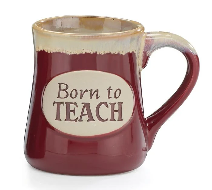 "Born to Teach" Teacher Appreciation Mug