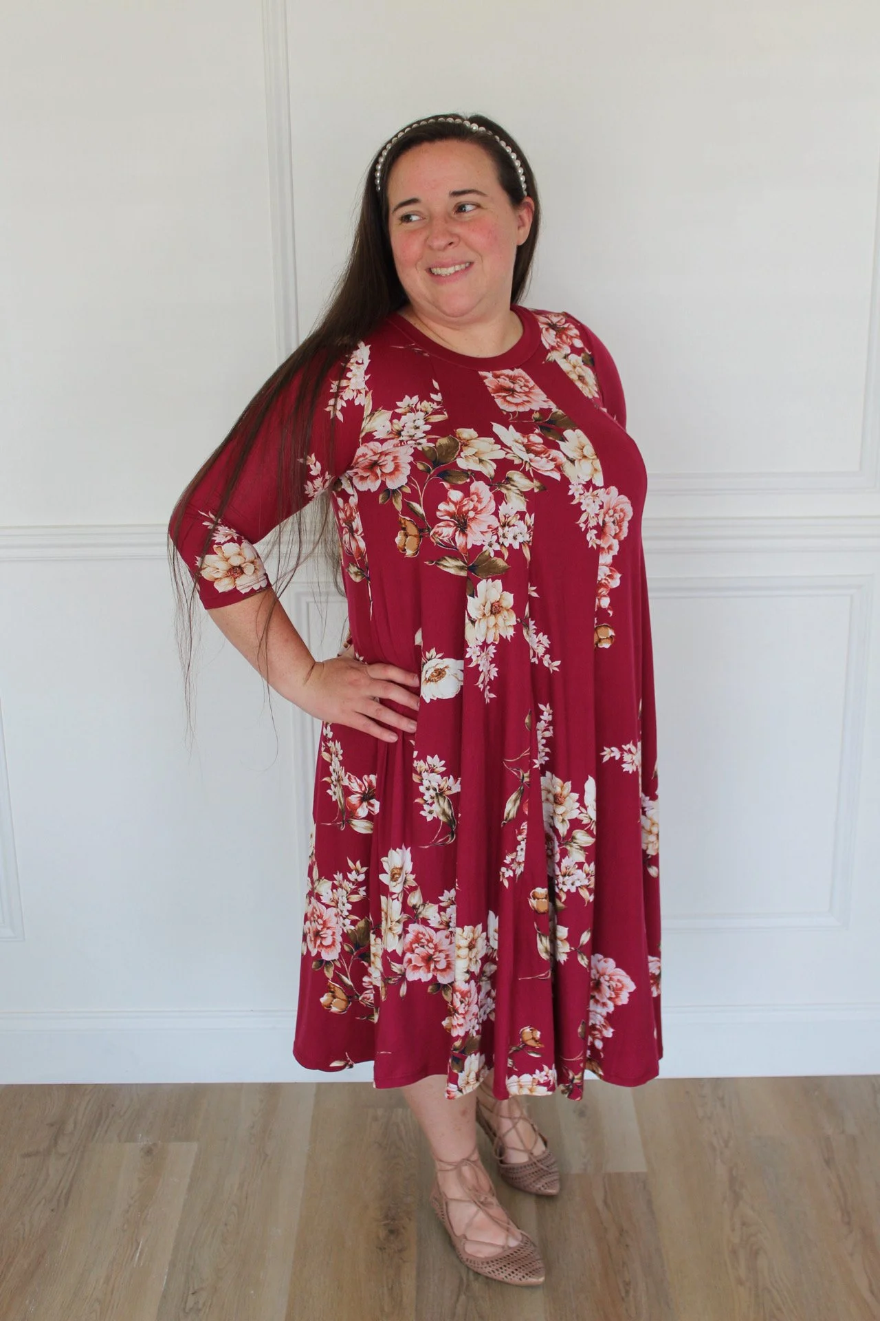Apple Blossom Burgundy