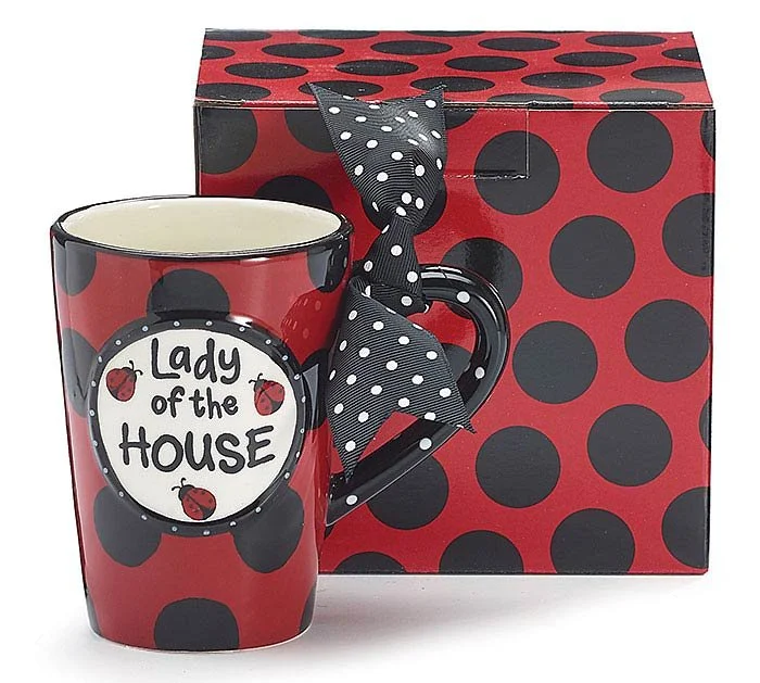 Lady of the House Ladybug Mug