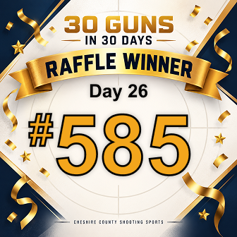 30/30 Raffle Winners