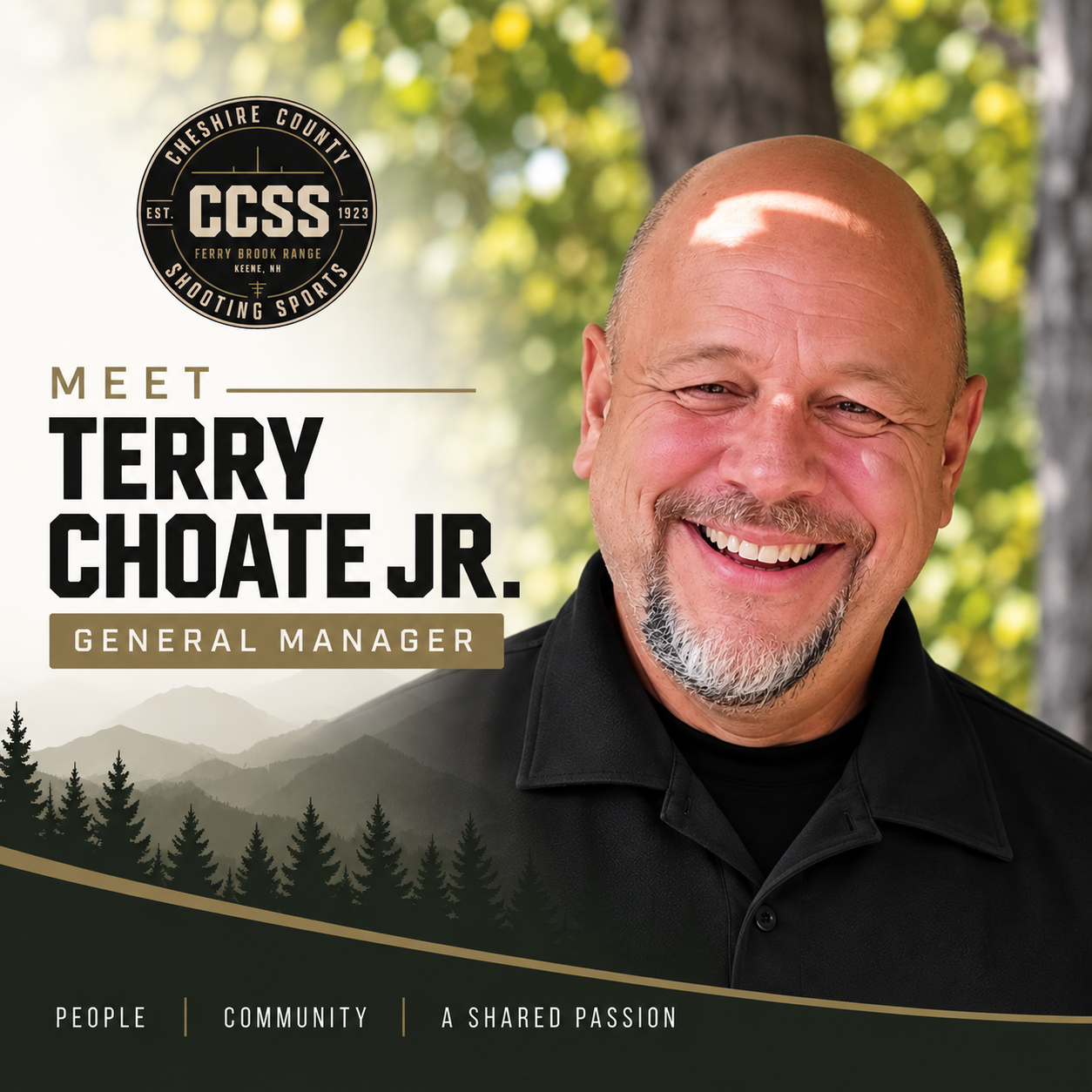 New GM Terry Choate Jr.