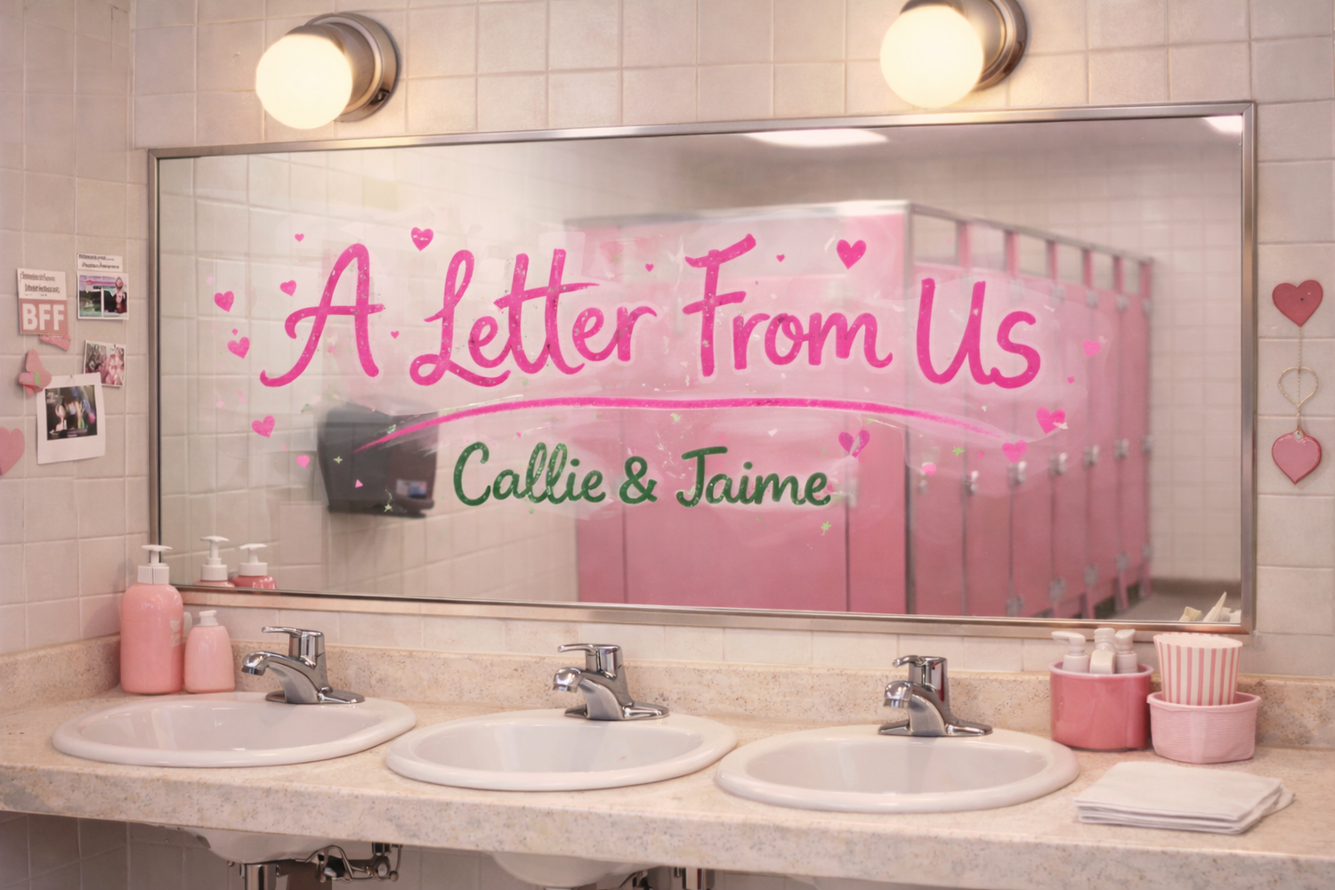 A Letter From Us - Callie and Jaime