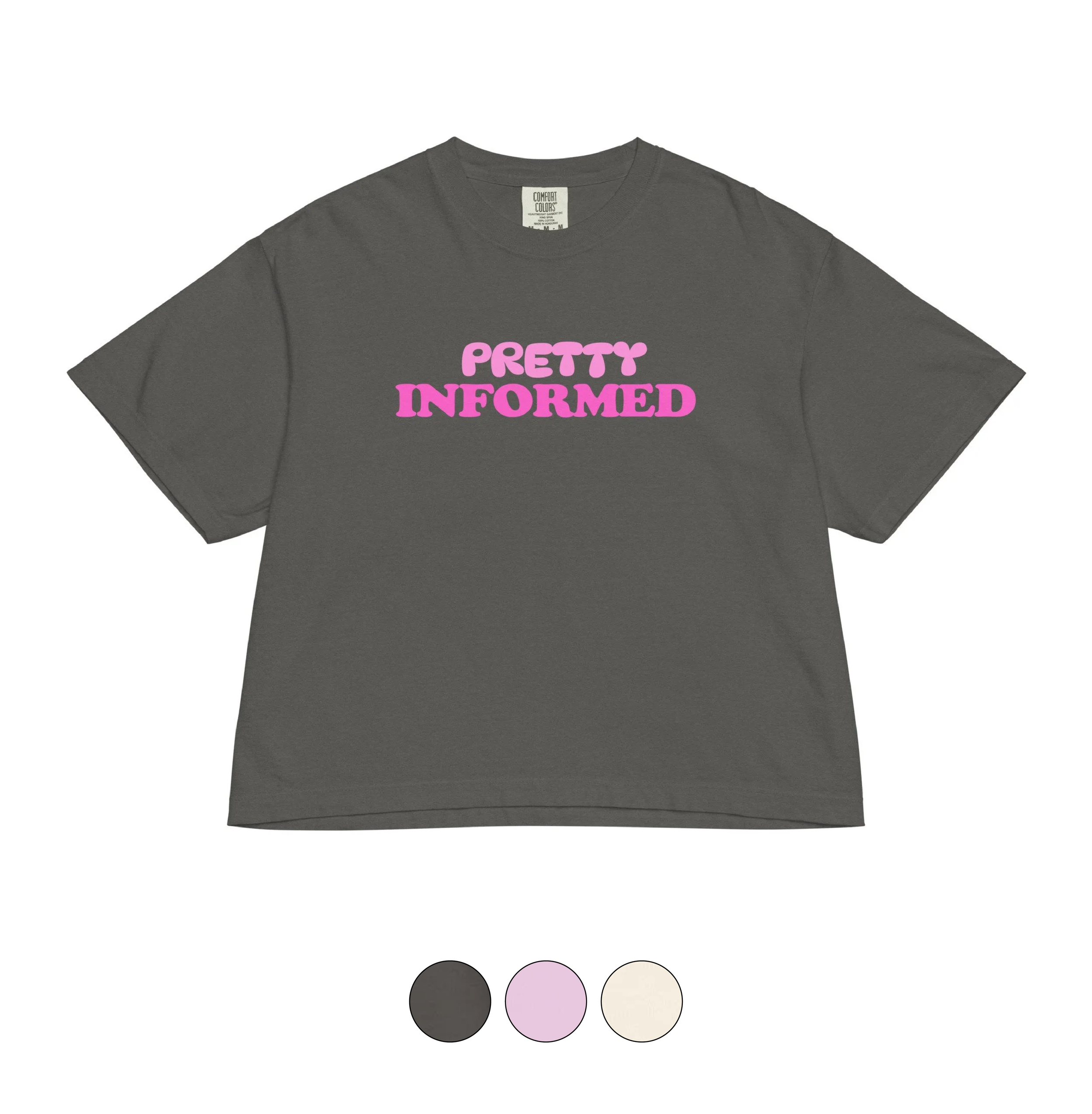 Pretty Informed Boxy Tee