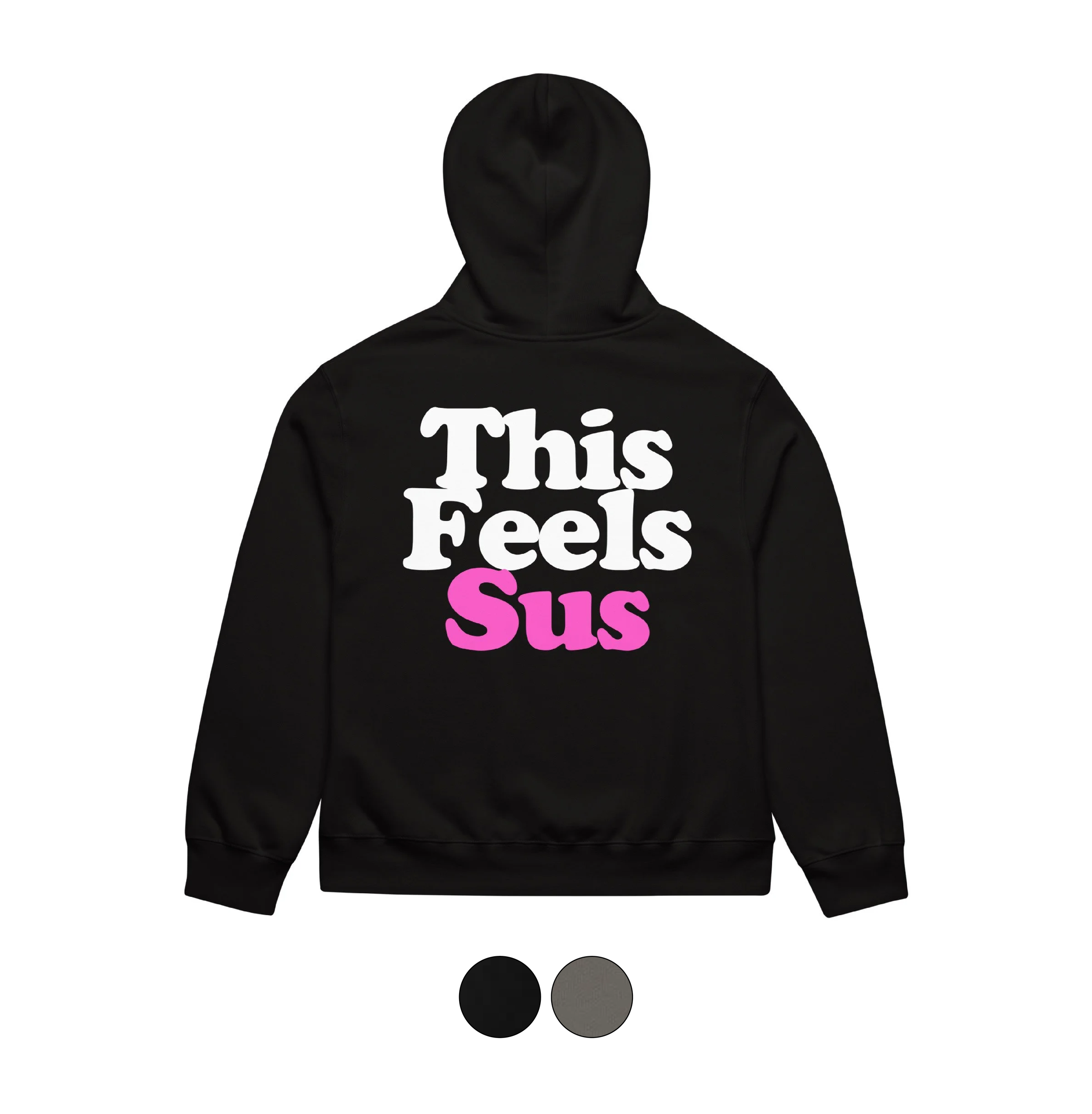 This Feels Sus Oversized Hoodie