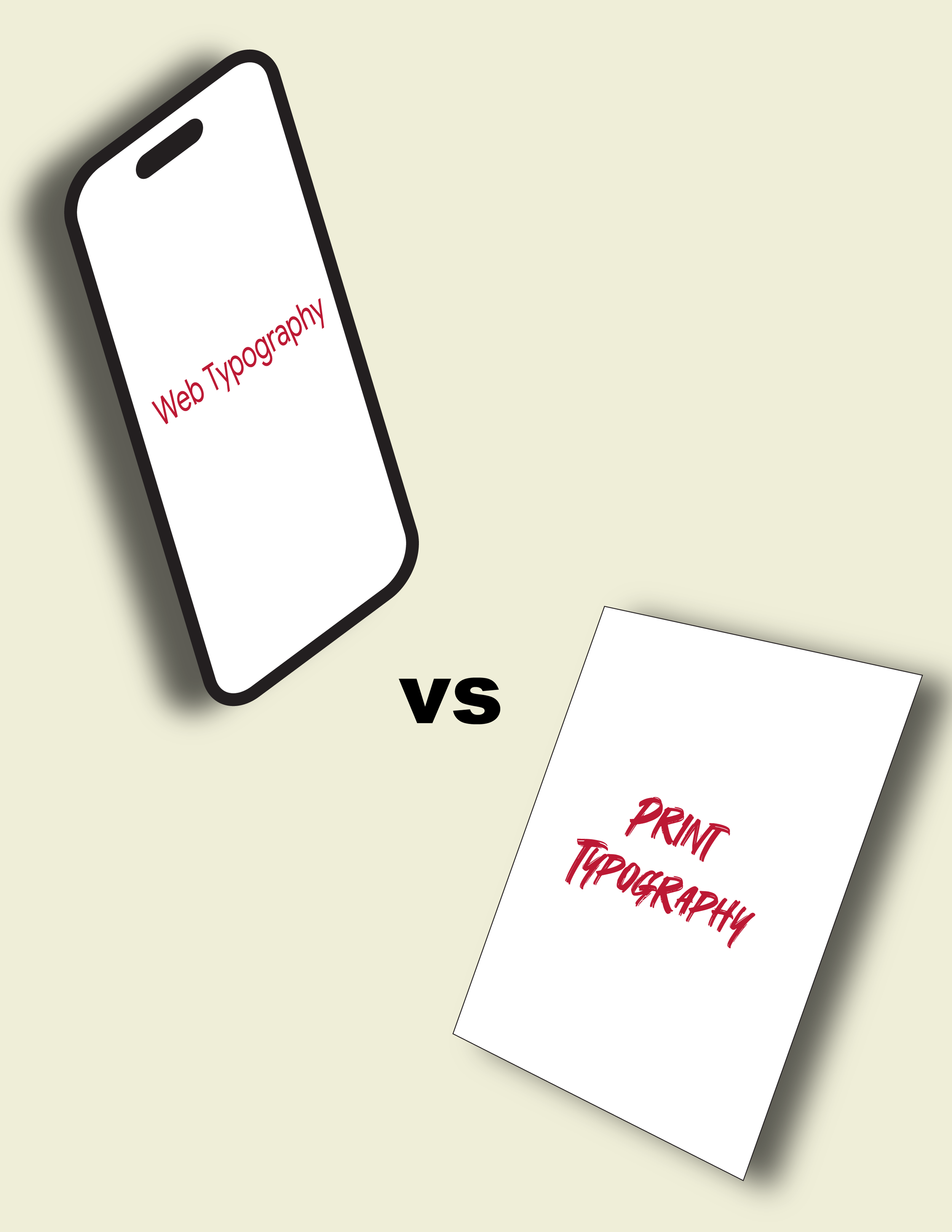Web Typography vs. Print Typography