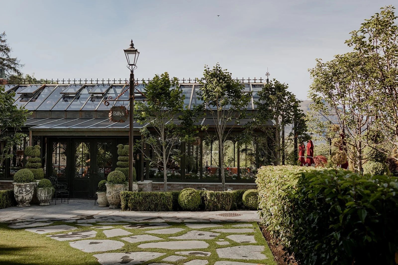 The Orangery at Billy's, Ayrburn Arrowtown, built by the team at Diemarco Builders Queenstown