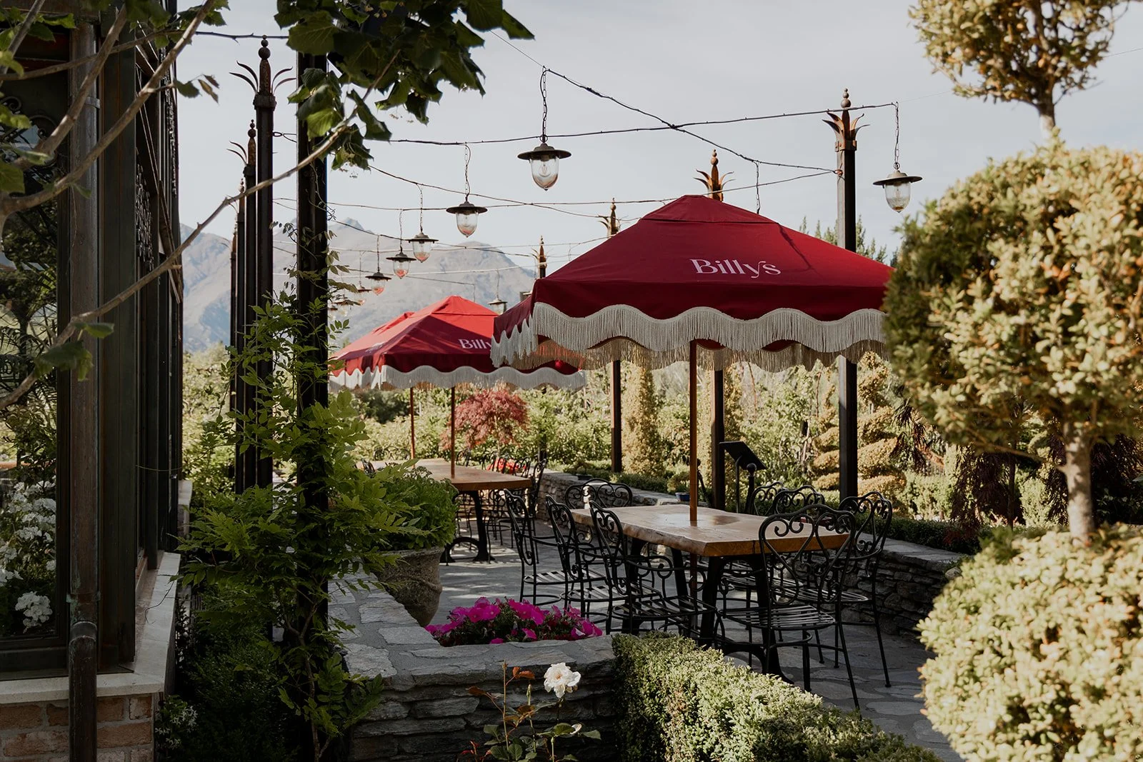 The exterior of the Orangery extension to Billy's Restaurant at Ayrburn in Arrowtown, built by Diemarco Builders Queenstown.