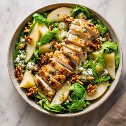 CHICKEN &amp; PEAR SALAD