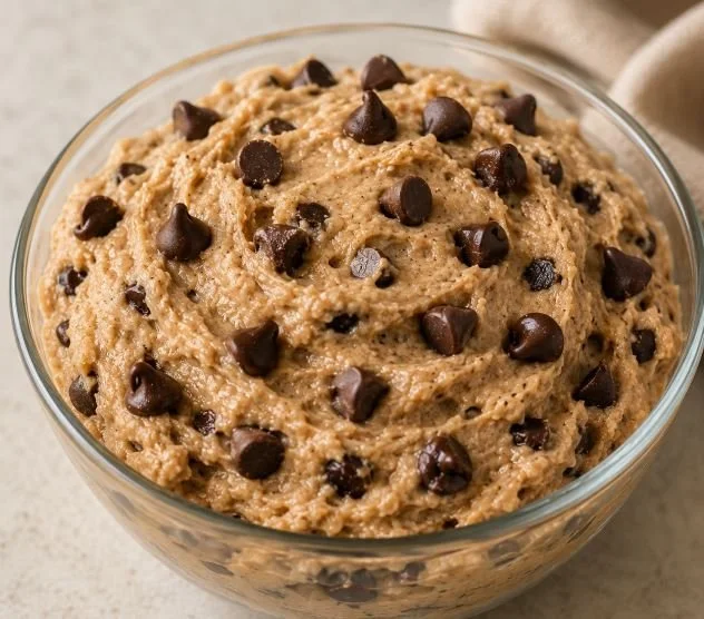 COOKIE DOUGH- CALORIES: 208 / Per 100g / P:18.6g F:7.4g C:17.4g