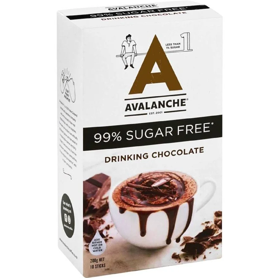 AVALANCHE HOT CHOCOLATE - CALORIES:36 / P:1.4g F:1.4g C:4.3g