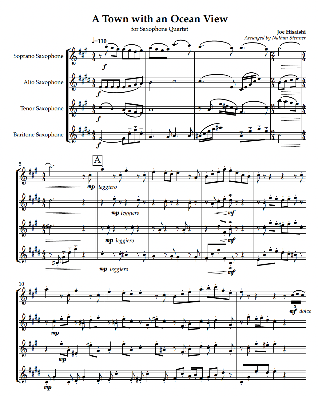 A Town With an Ocean View