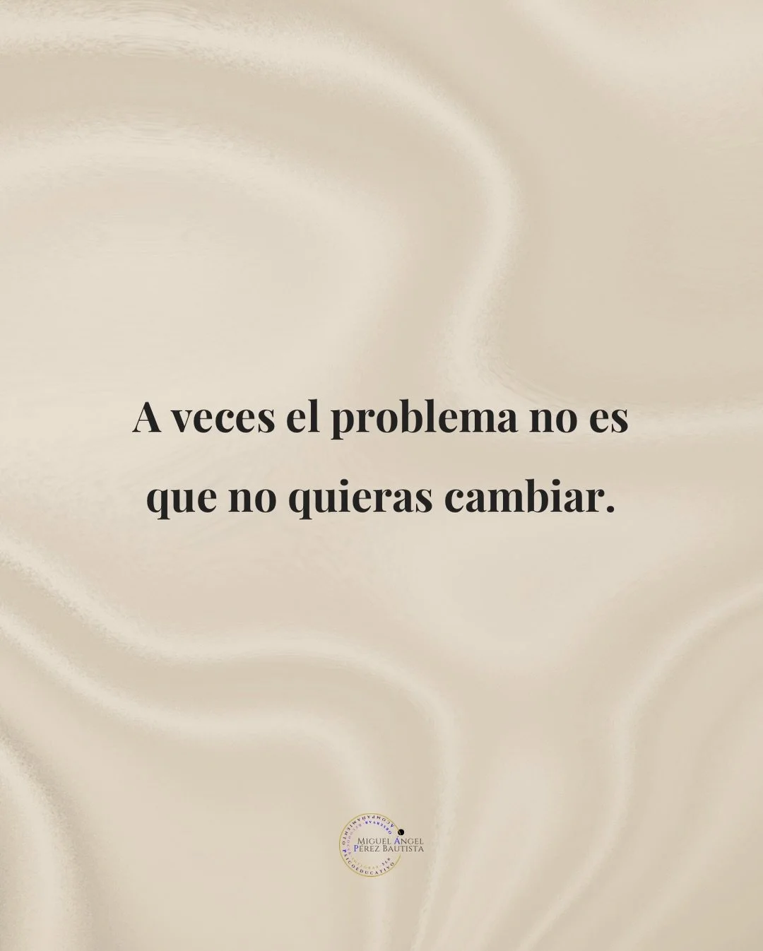 No siempre te falta fuerza de voluntad.

A veces te sobra fidelidad a una estructura que ya te venci&oacute;.

Por eso entiendes, prometes, decides, te motivas&hellip; 
y aun as&iacute; vuelves al mismo lugar.

No porque seas incapaz. 
Sino porque si
