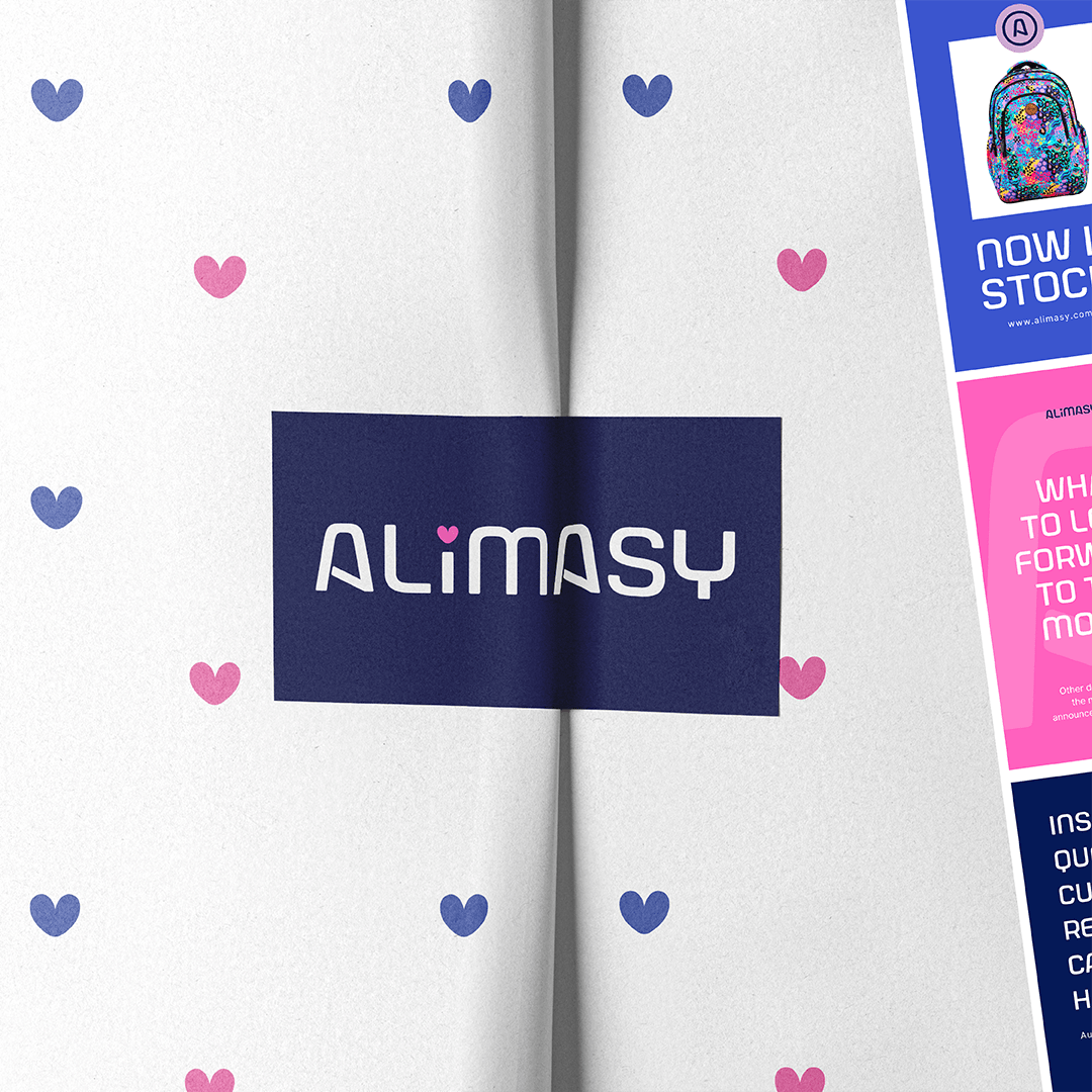 alimsay brand identity by Complete Street