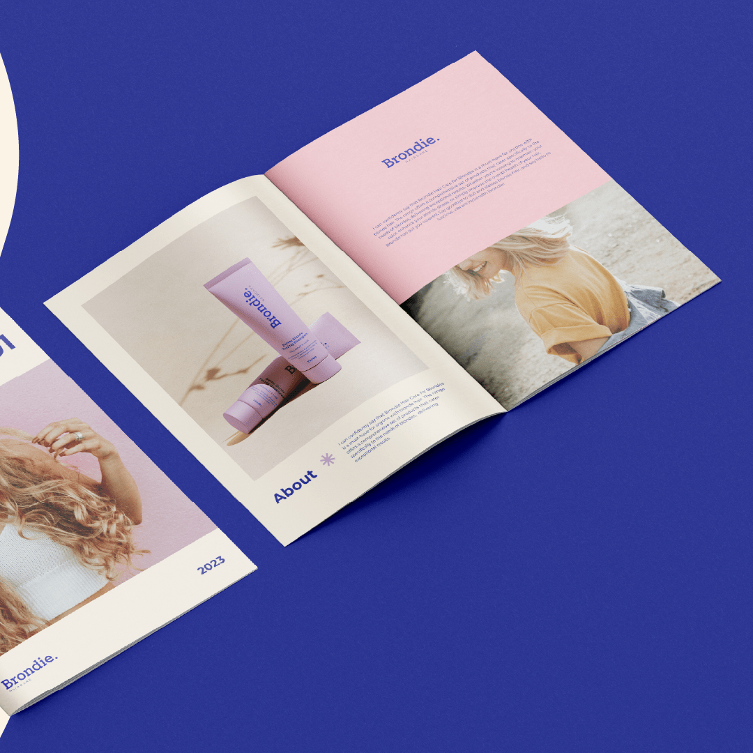 brondie brand identity by Complete Street