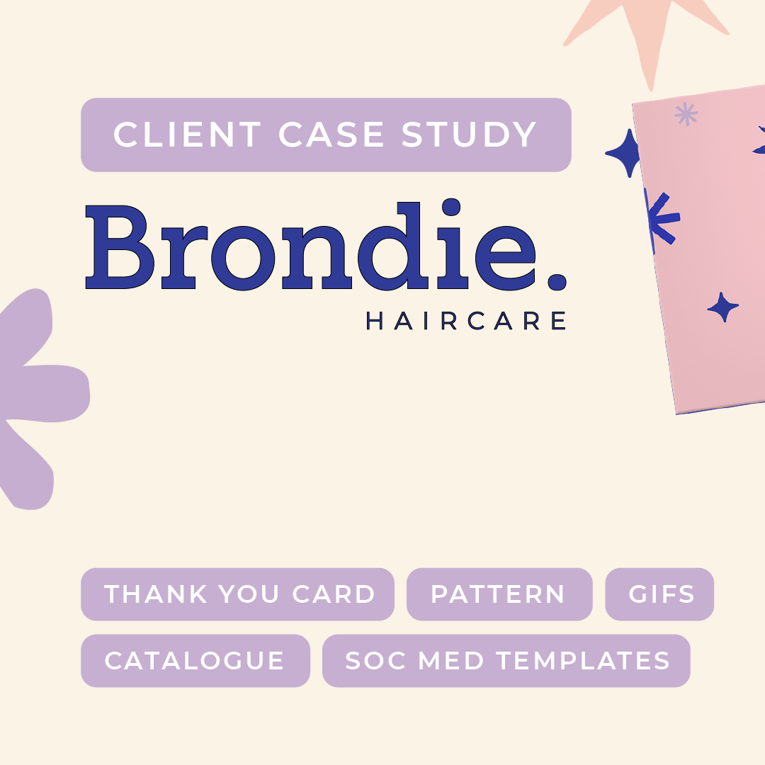 brondie brand identity by Complete Street