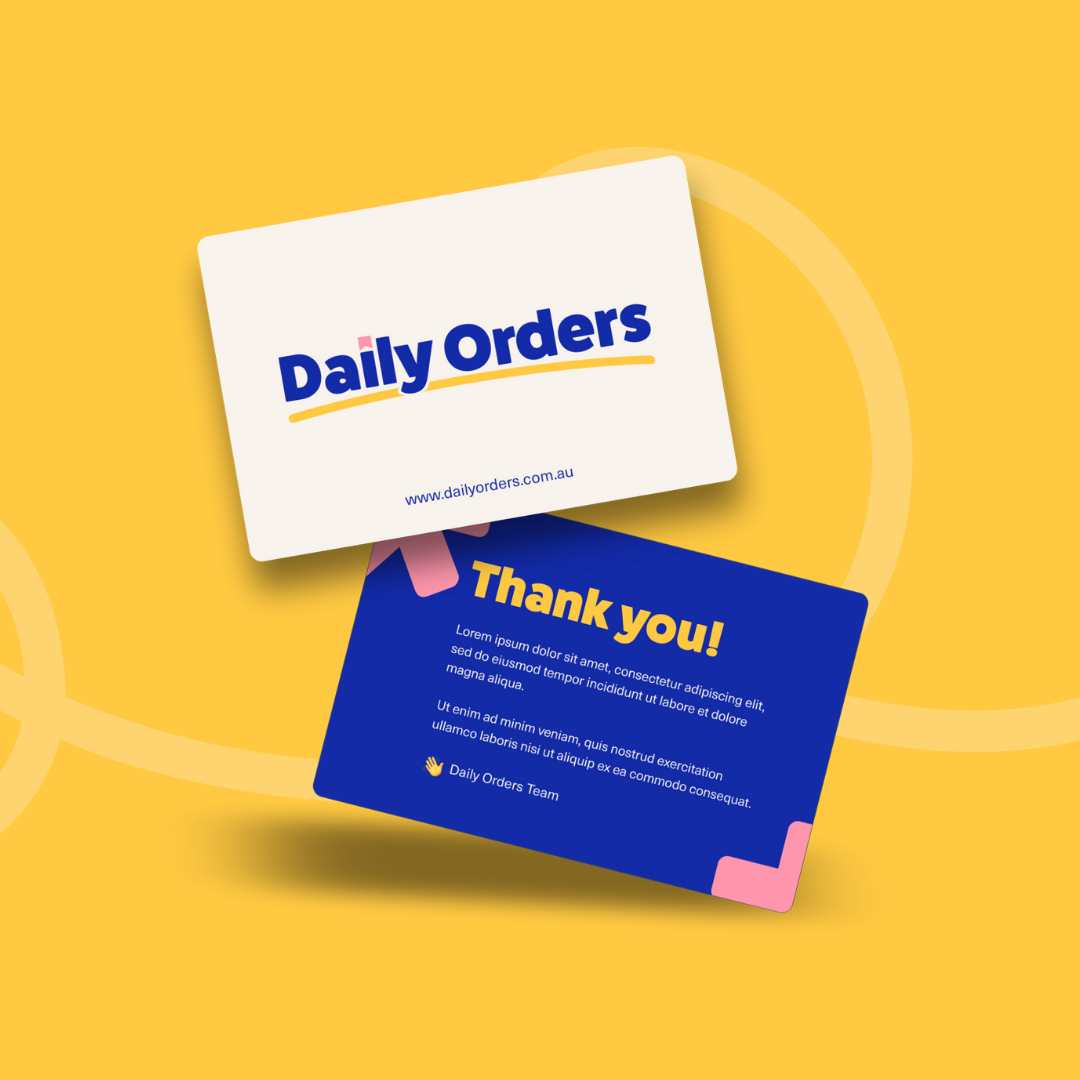Daily Orders brand identity design and digital marketing assets by Complete Street