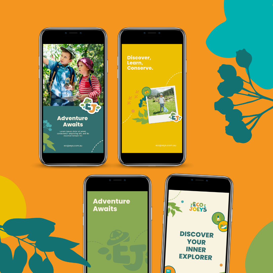 Eco Joeys brand identity by Complete Street