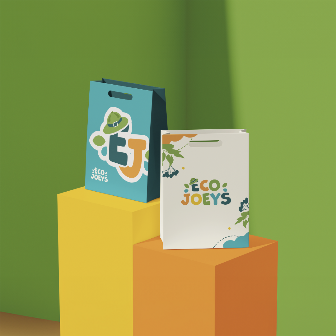 Eco Joeys brand identity by Complete Street