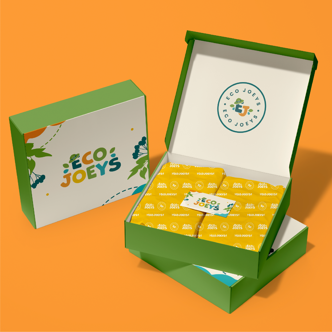 Eco Joeys brand identity by Complete Street