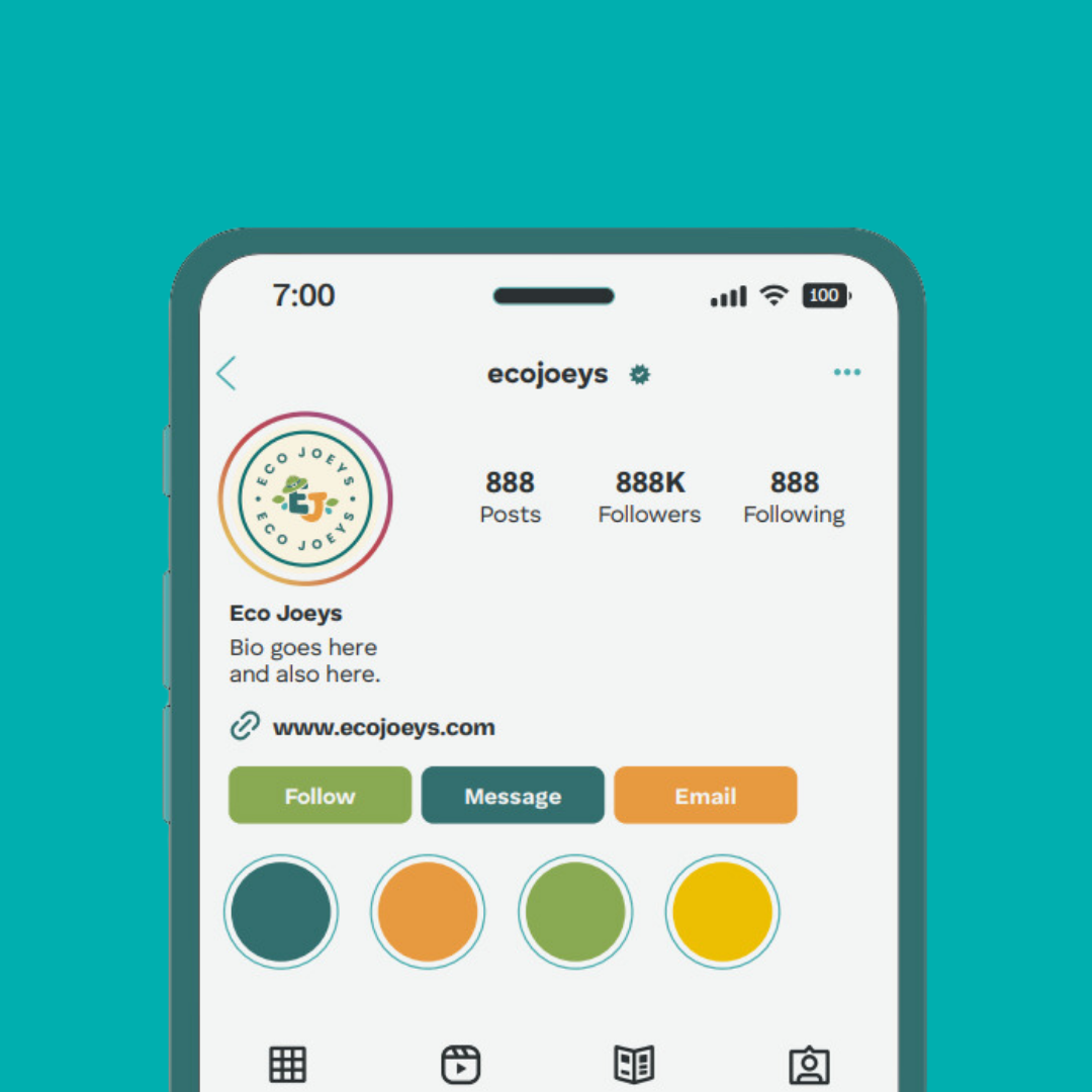 Eco Joeys brand identity by Complete Street