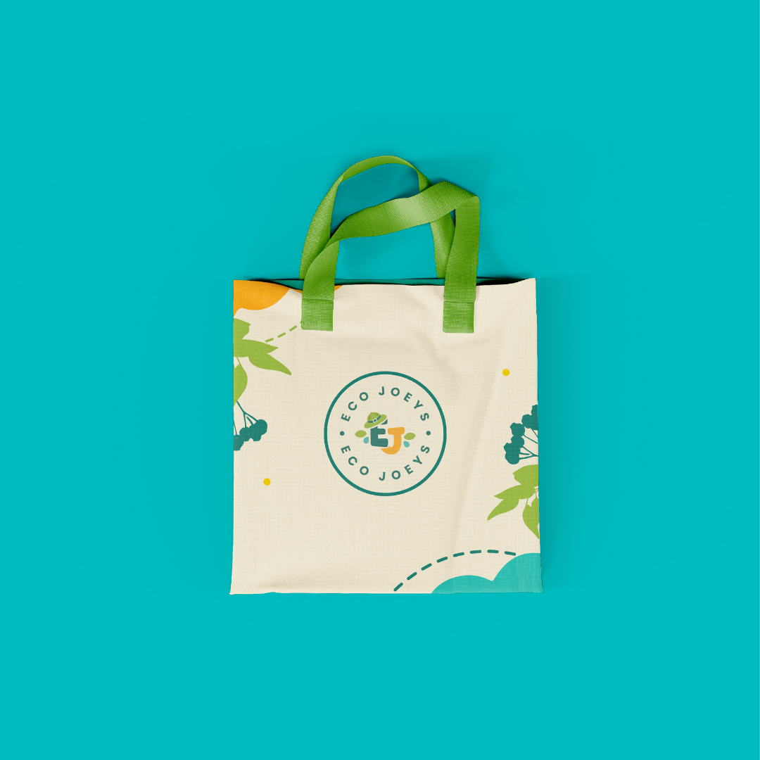 Eco Joeys brand identity by Complete Street