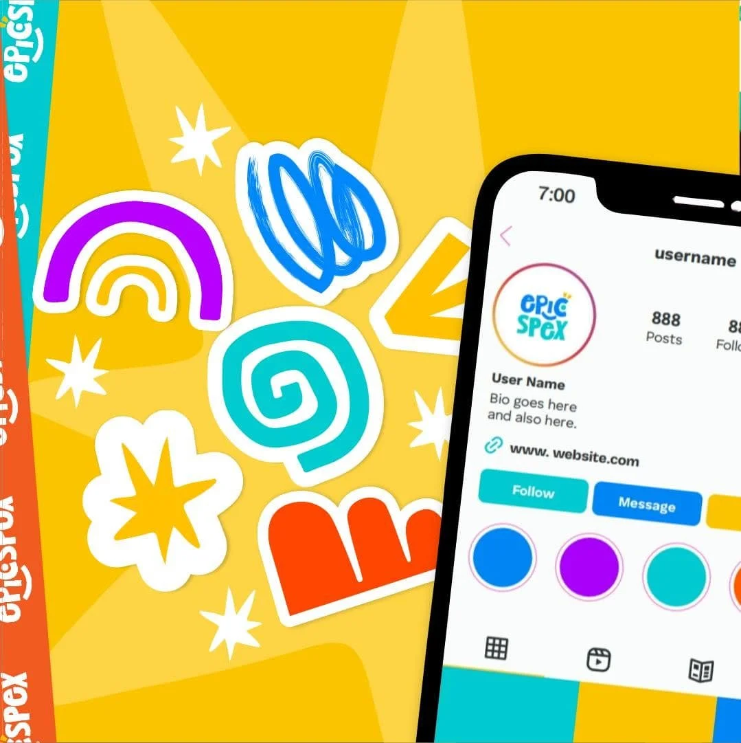 epic spex brand identity by Complete Street