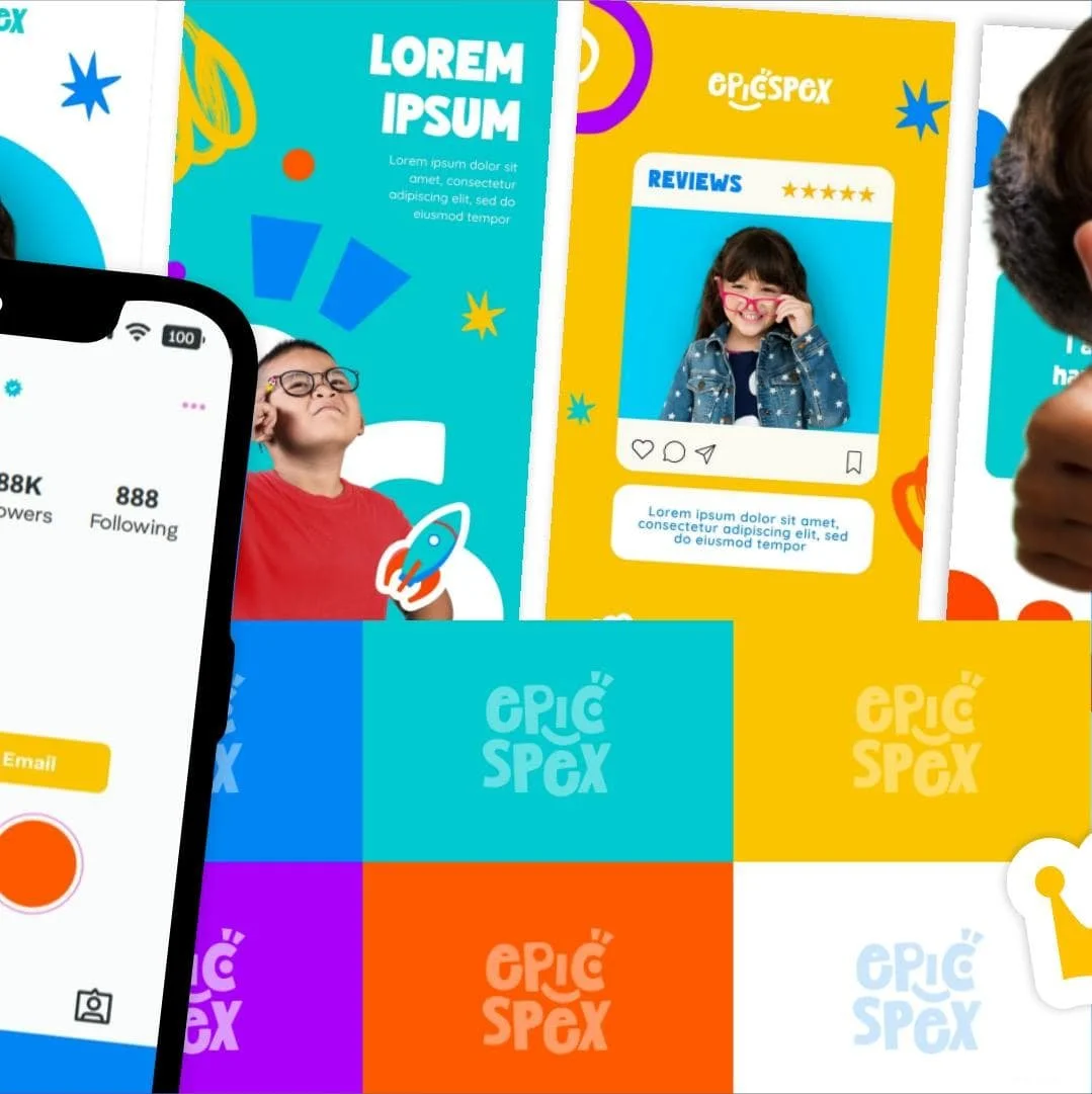 epic spex brand identity by Complete Street