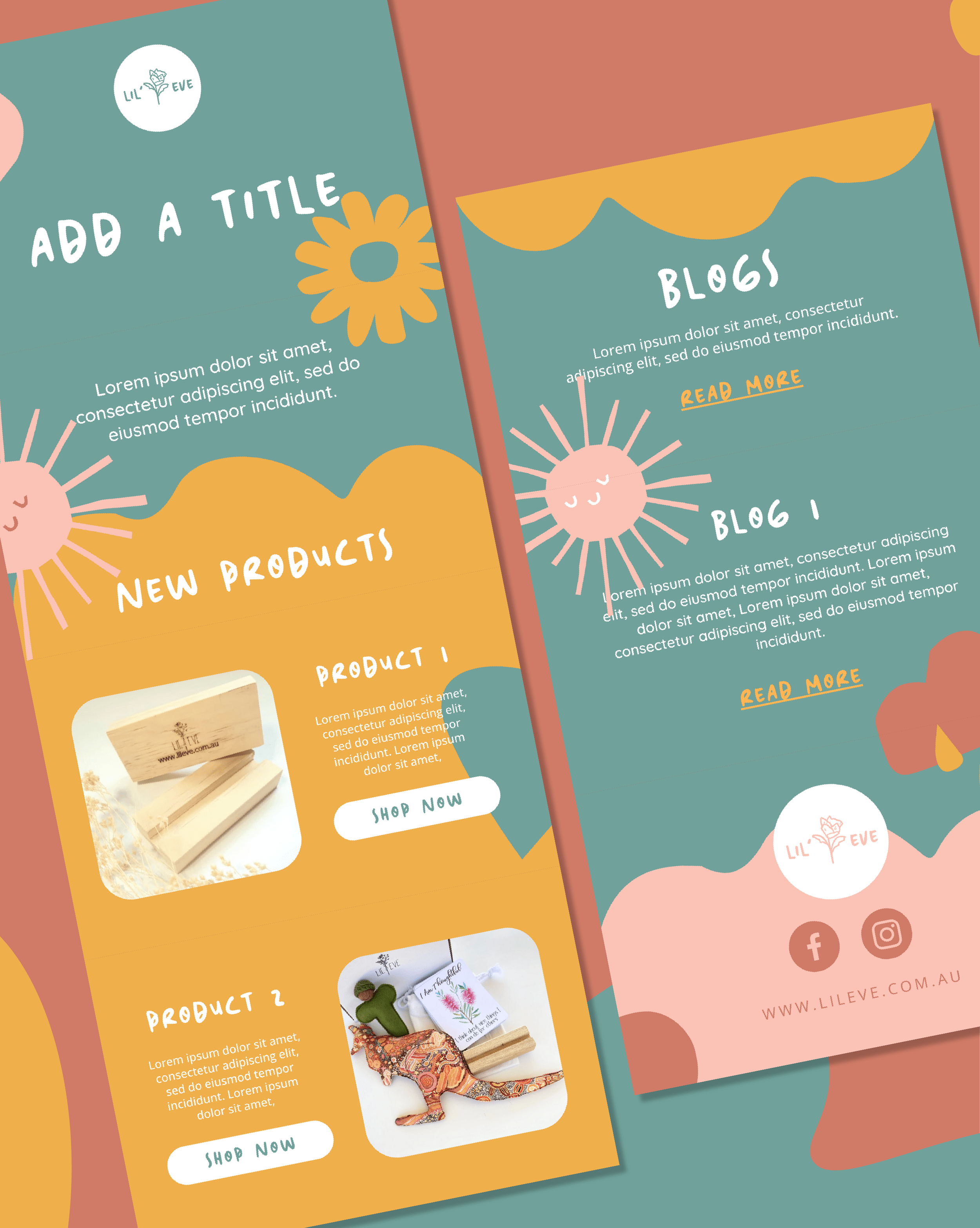 lil eve brand identity by Complete Street