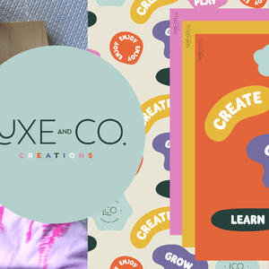 luxe and co brand identity by Complete Street