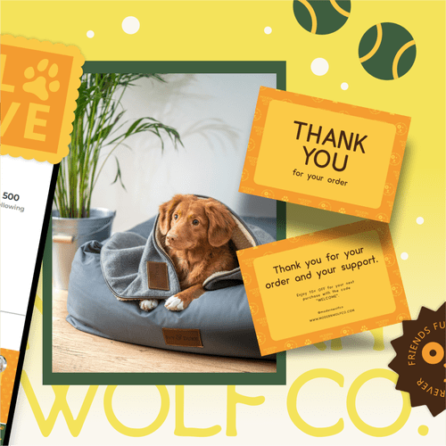 modern wolf co brand identity by Complete Street