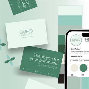 seed ability brand identity by Complete Street