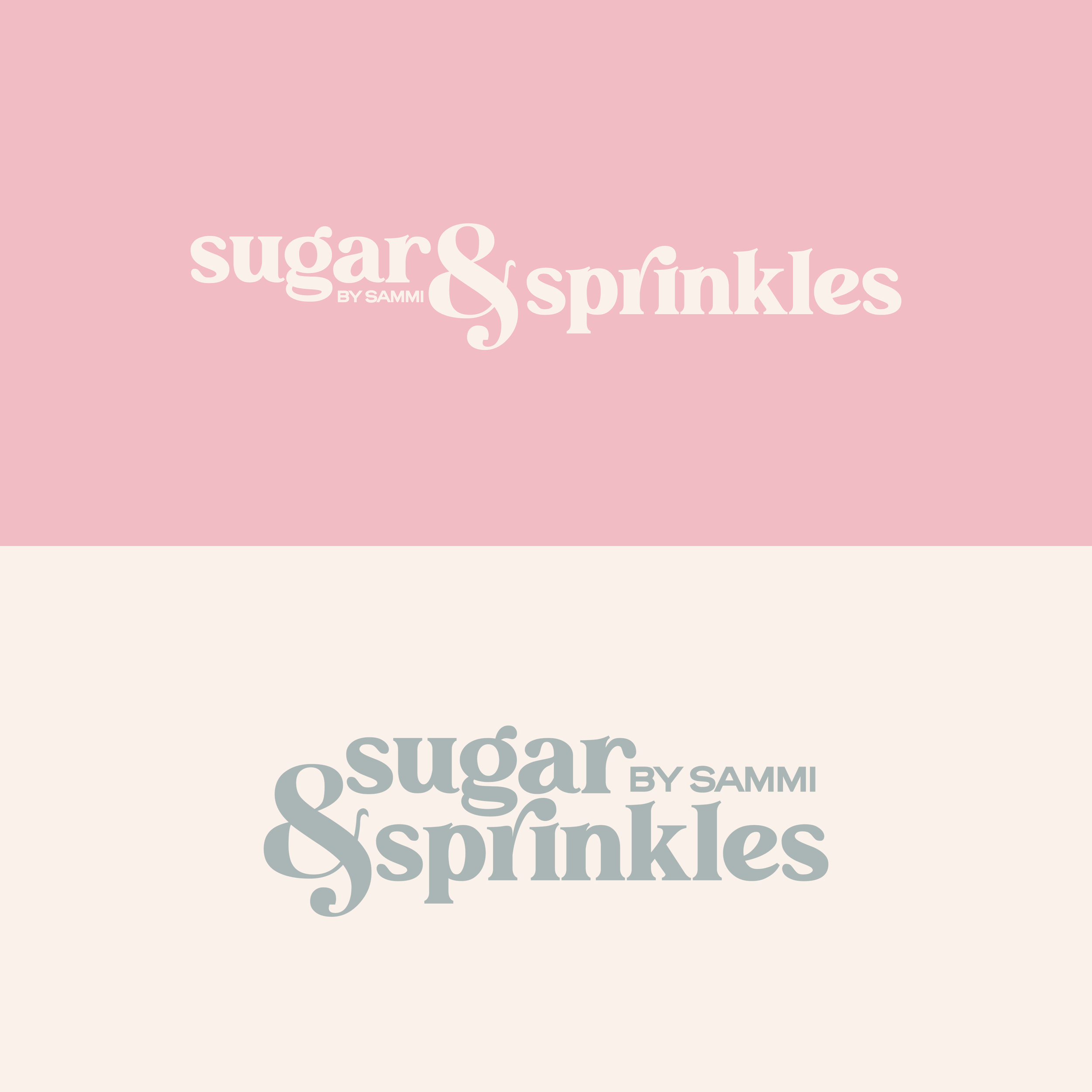 sugar & sprinkles brand identity by Complete Street