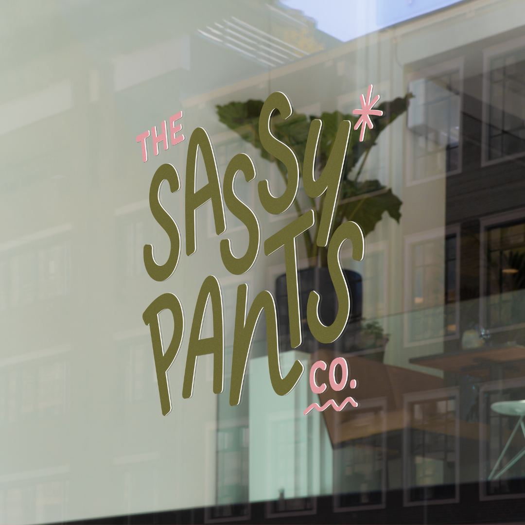 The Sassy Pants Co brand identity design and digital marketing assets by Complete Street