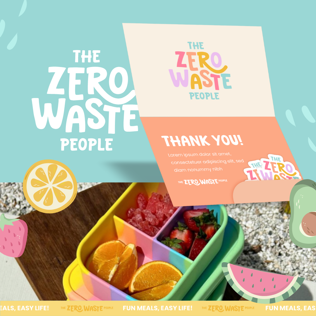 the zero waste people brand identity by Complete Street