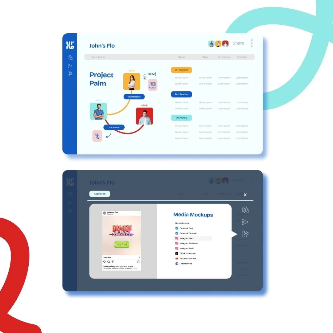 Urflow brand identity by Complete Street